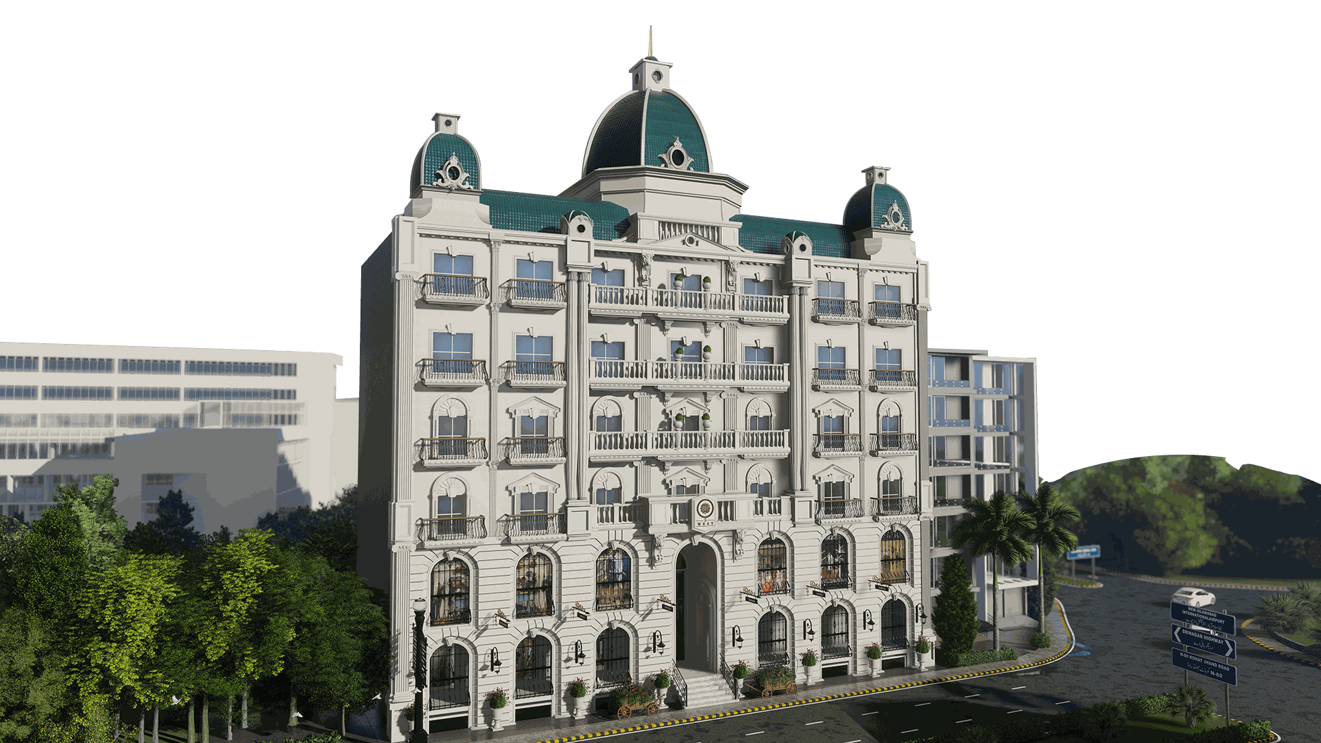 5 West Exterior